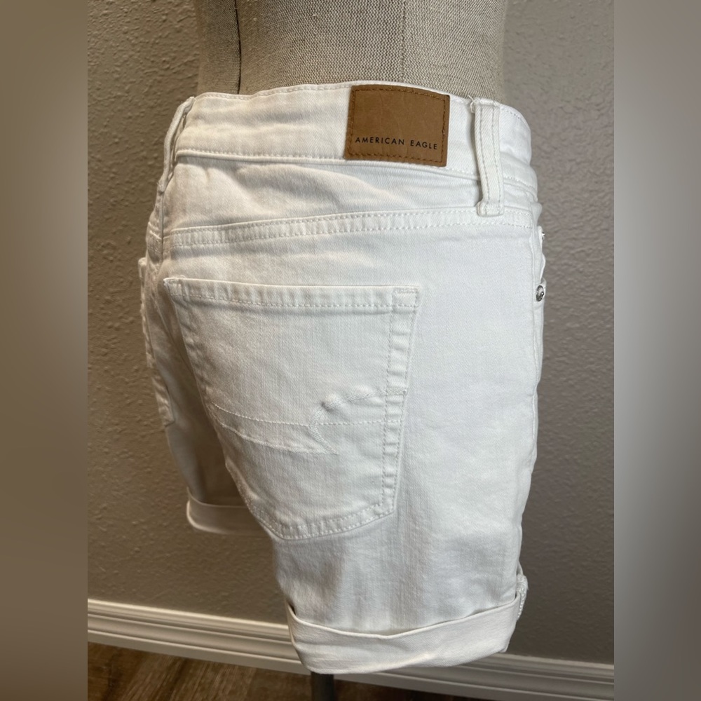 American Eagle MIDI Cuffed Stretch Short Jean